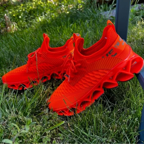 Womens Slip on Running Walking Shoes Blade Tennis Casual Fashion Sneakers - Picture 1 of 11